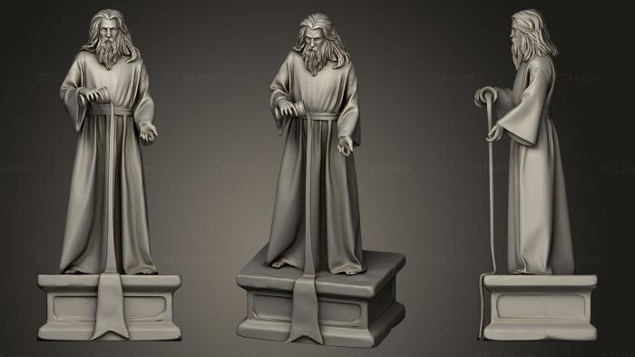 Figurines of people (Stendarr Statue, STKH_0055) 3D models for cnc